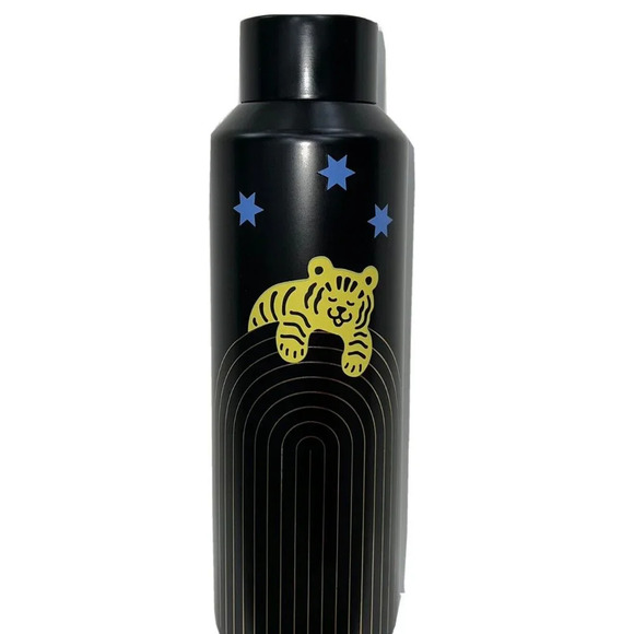 NEW Starbucks Asia Lunar New Year 2022 TIGER Black Canteen Corkcicle - Picture 1 of 5